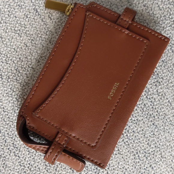 FOSSIL Vegan Cactus Slim Wallet - Picture 3 of 8